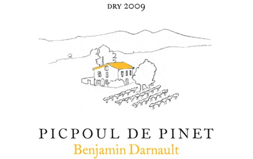 Picpoul de pinet 2010 AOC, Benjamin Darnault