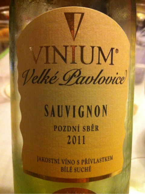 Sauvignon 2011 Pozdní sběr, Vinium