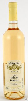 Müller Thurgau 2009 Zemské víno, Procházka