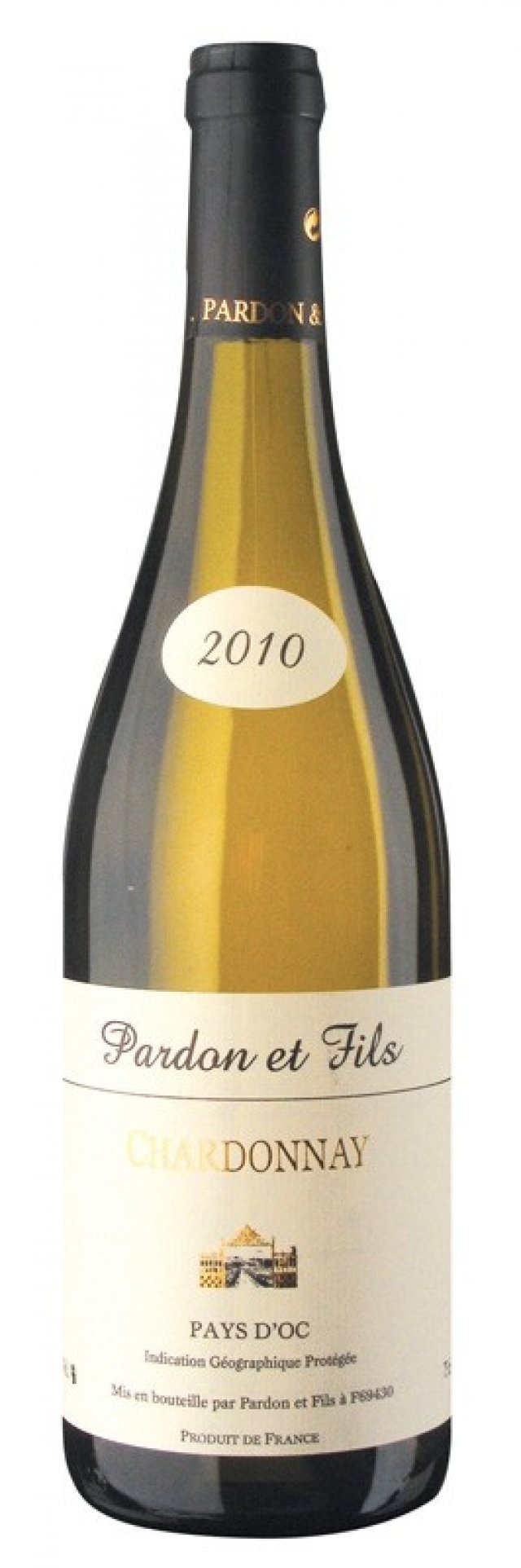 Chardonnay 2010 Vin de Pays, Pardon & fils