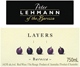Peter Lehmann Layers Red  2008 Barossa Valley, Peter Lehmann