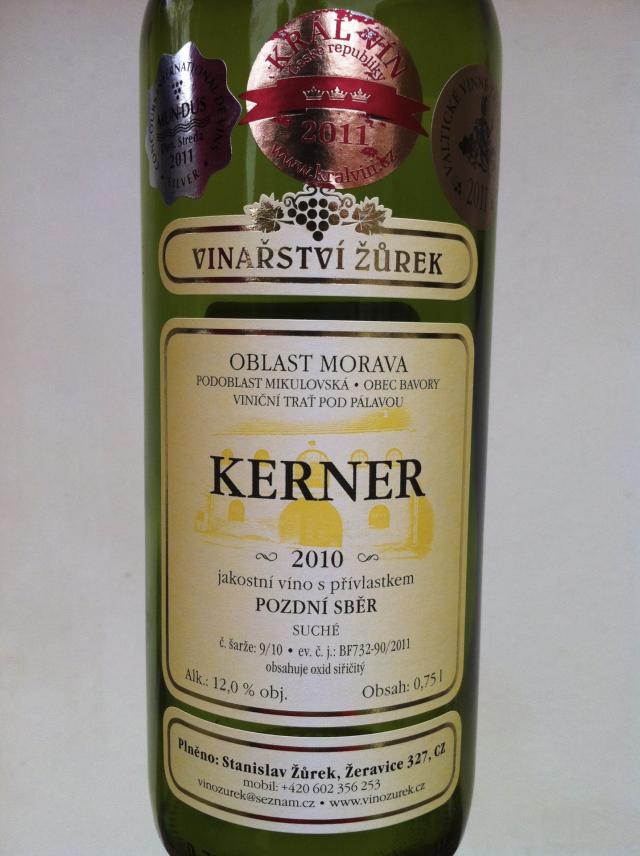 Kerner 2010 Pozdní sběr, Stanislav Žůrek