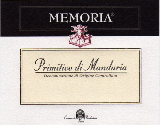 Primitivo di Manduria 2004 DOC, Vini Manduria