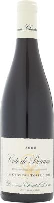 Cote de Beaune rouge Le Clos des Topes Bizot  2009  , Domaine Chantal Lescure