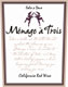 Menage a Trois Red Blend  2008 Other California, Menage a Trois