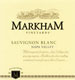Markham Sauvignon Blanc  2009 Napa Valley, Markham Vineyards