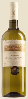 Muškát moravský 2009 Pozdní sběr, Vajbar Bronislav