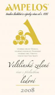 Veltlínské zelené 2008 Ledové víno, Ampelos