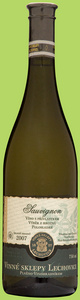 Sauvignon 2007 Výběr z hroznů, Vinné sklepy Lechovice