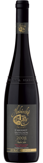 Cabernet Sauvignon 2008 Pozdní sběr, Habánské sklepy