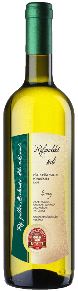 Rulandské šedé 2009 Pozdní sběr, Rodinné vinařství Košut