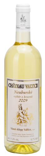 Neuburské 2009 Výběr z hroznů, Vinné sklepy Valtice, a. s. - Château Valtice