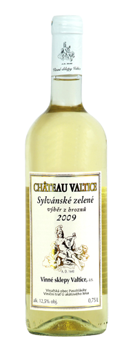 Sylvánské zelené 2009 Výběr z hroznů, Vinné sklepy Valtice, a. s. - Château Valtice