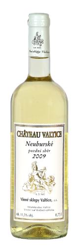 Neuburské 2009 Pozdní sběr, Vinné sklepy Valtice, a. s. - Château Valtice