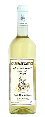 Sylvánské zelené 2009 Pozdní sběr, Vinné sklepy Valtice, a. s. - Château Valtice