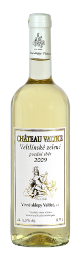 Veltlínské zelené 2009 Pozdní sběr, Vinné sklepy Valtice, a. s. - Château Valtice