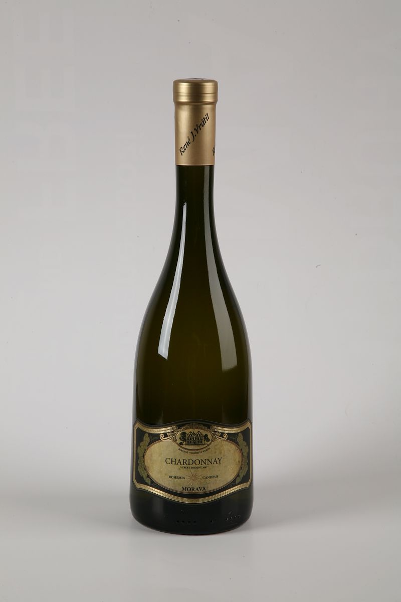 Chardonnay 2007 Výběr z hroznů, Vinařství Bohemia Canopus