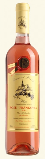 Frankovka rosé 2010 Pozdní sběr, Horák Vrbice