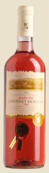 Cabernet Moravia rosé 2010 Pozdní sběr, Vajbar Bronislav