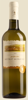 Muškát moravský 2010 Pozdní sběr, Vajbar Bronislav