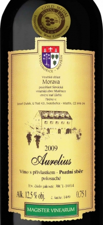 Aurelius 2009 Pozdní sběr, Dufek