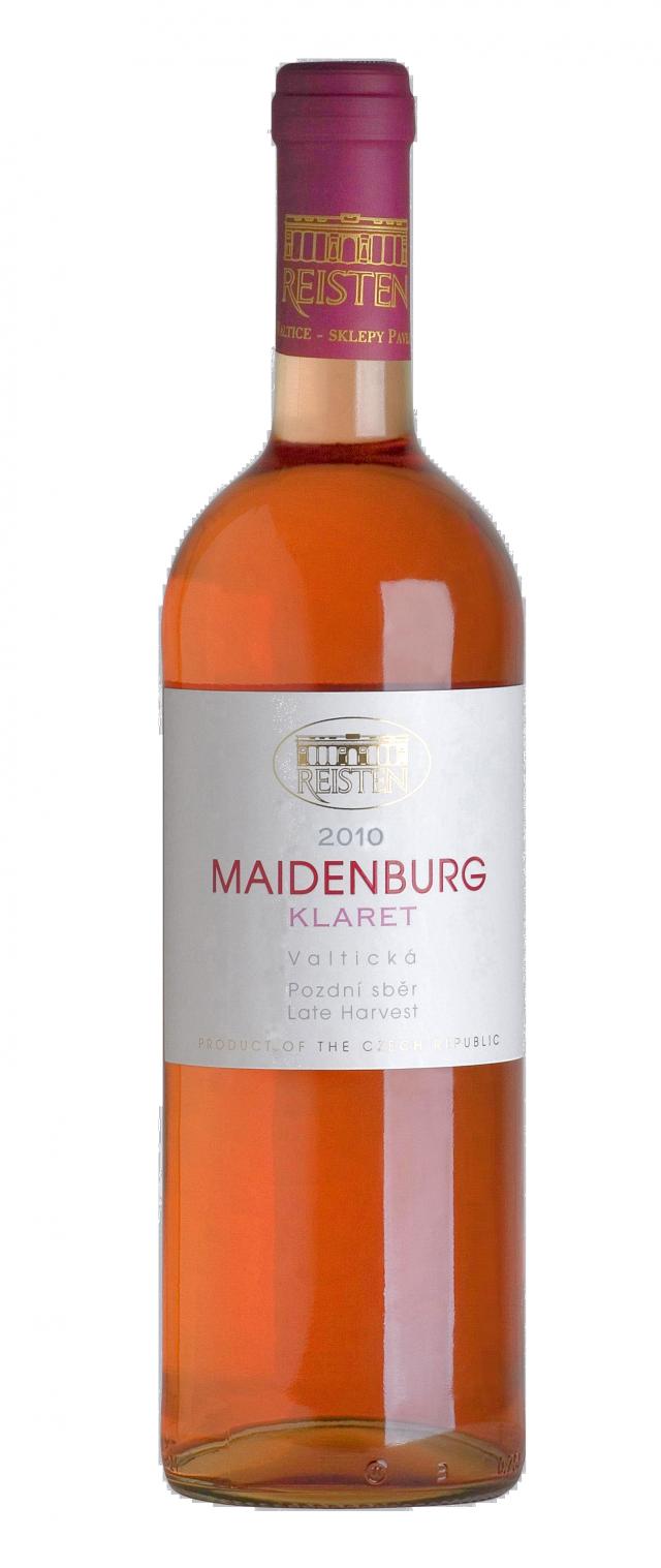 Maidenburg claret 2010 Pozdní sběr, Reisten