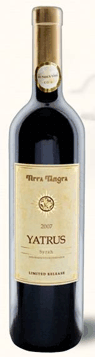 Yatrus Syrah 2007  , Terra Tangra ltd