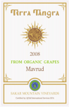 Organic mavrud 2008  , Terra Tangra ltd