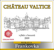 Frankovka 2009 Výběr z hroznů, Vinné sklepy Valtice, a. s. - Château Valtice