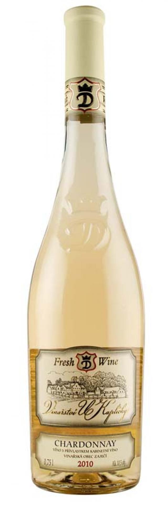 Chardonnay 2010 Kabinet - Víno s přívlastkem, U Kapličky