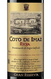 Coto de Imaz Reserva Selección  2000 D.O. (Denominazión de Origien), El Coto de Rioja