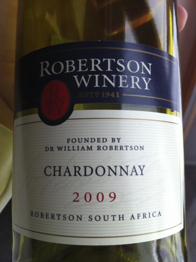 Chardonnay 2009  , Robertson Winery