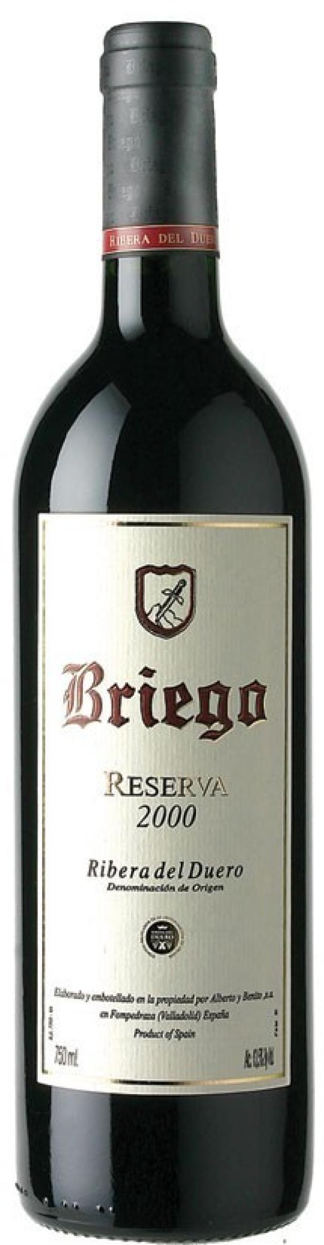 Briego Crianza 2008 DOCa/DOQ (Denominacion de origen Calificada), Bodegas Briego