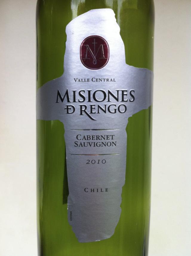 Cabernet Sauvignon 2010 , Misiones de Rengo