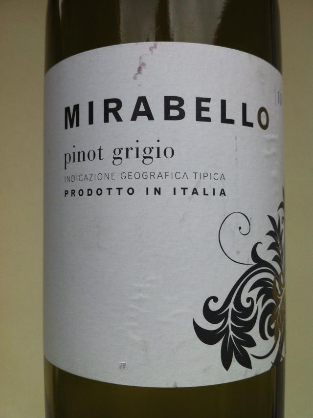 Mirabello Pinot Grigio 2010 , Adria Vini