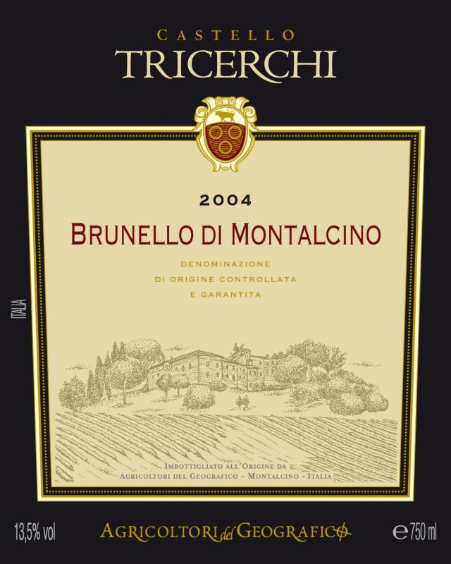 Tricerchi, Brunello di Montalcino 2006 DOCG, Chianti Geografico