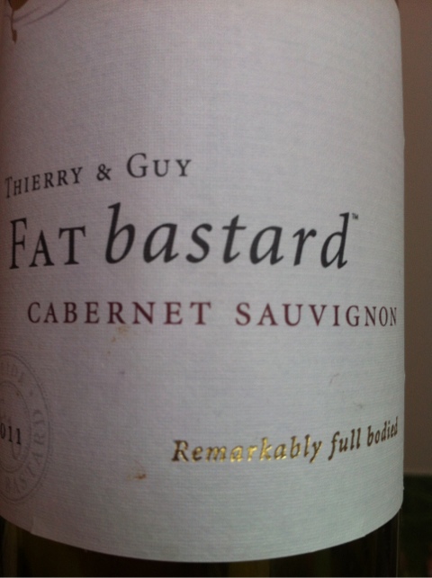 Cabernet Sauvignon 2011 , Fat Bastard Wines