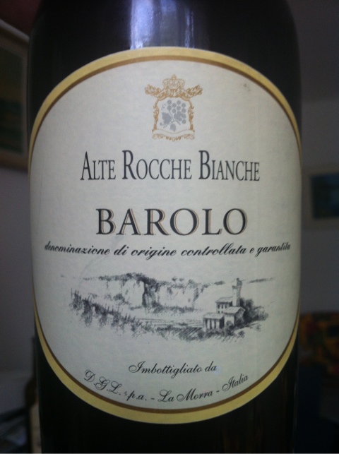 Barolo 2006 DOCG, Alte Rocche Bianche