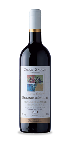 Rulandské modré 2011 Zemské víno, Znovín Znojmo, a.s.