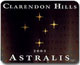 Clarendon Hills Astralis Syrah  2003 McLaren Vale, Clarendon Hills