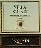 Cala Silente, Vermentino di Sardegna 2011 DOC, Santadi