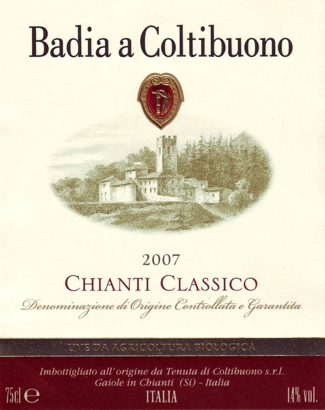 Chianti Classico 2009 DOCG, Badia a Coltibuono