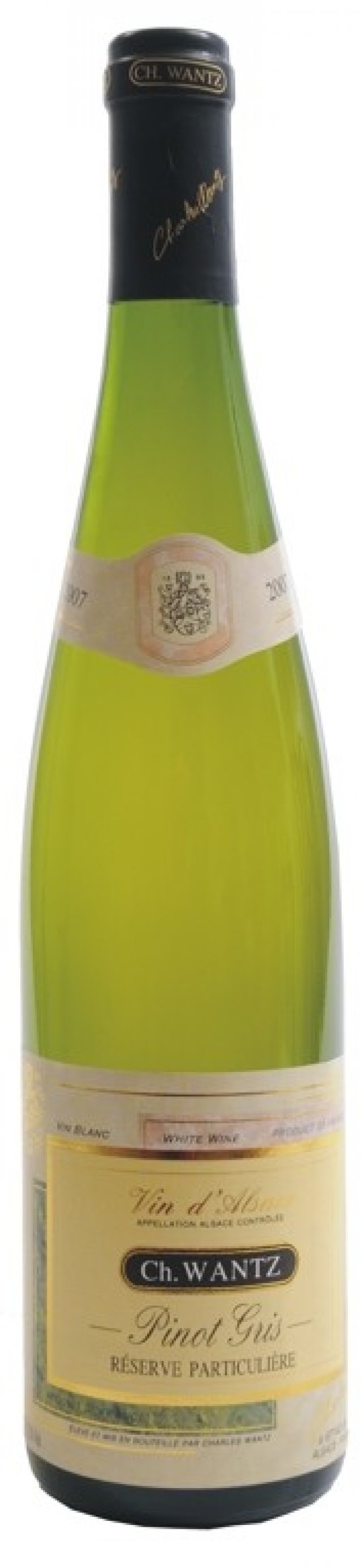 Pinot gris - Réserve particuliere 2008 Vinho de Mesa, Charles Wantz