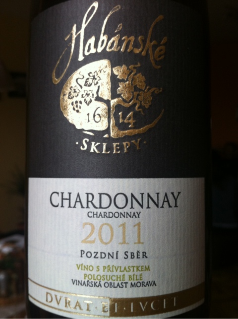 Chardonnay 2011 Pozdní sběr, Habánské sklepy