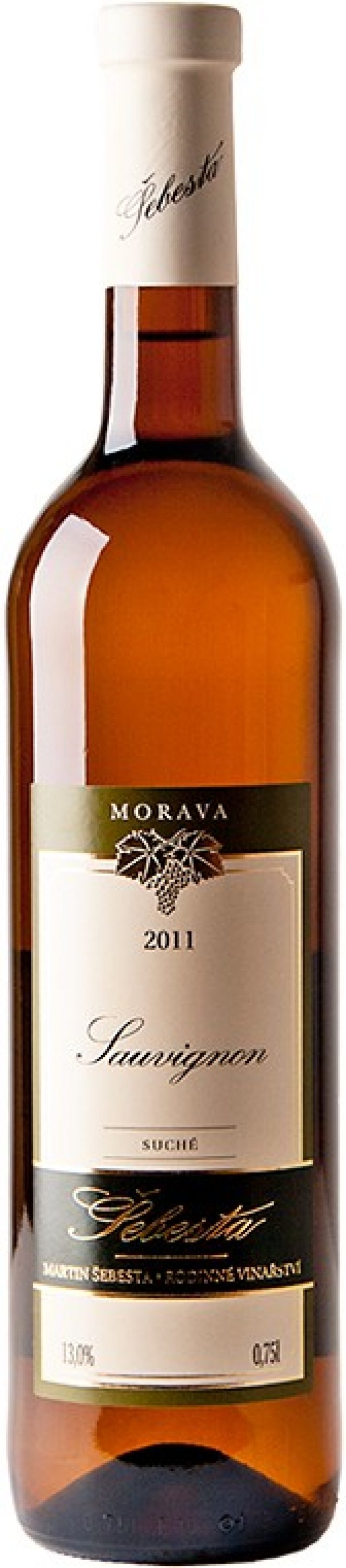 Sauvignon 2011 Pozdní sběr, Šebesta