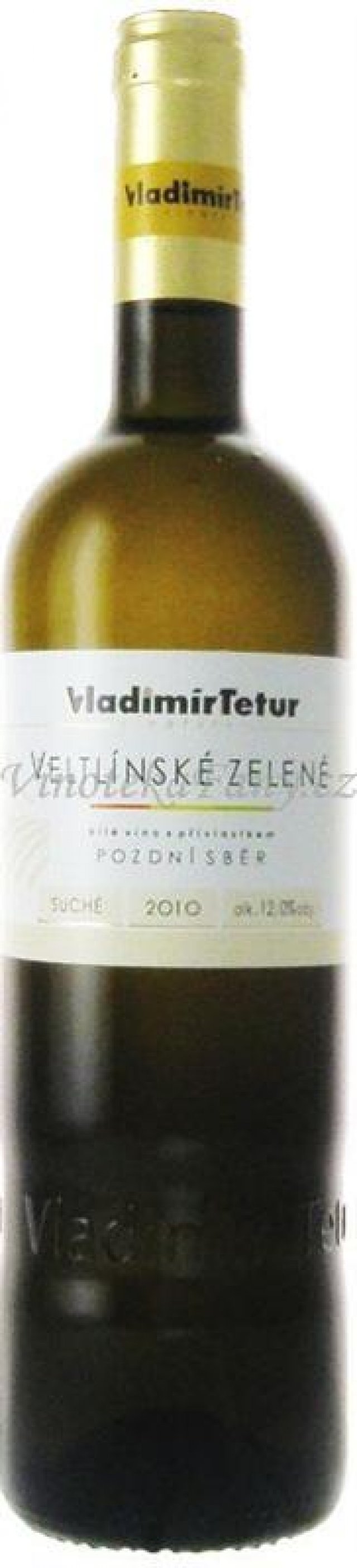 Veltlínské zelené 2010 Pozdní sběr, Vladimír Tetur