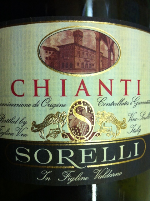 Chianti 2010 DOCG, Vino Sorelli