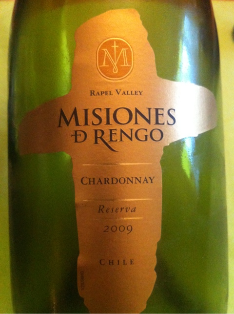 Chardonnay 2009 Reserva, Misiones de Rengo