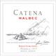 Catena Malbec  2009 Argentina, Catena