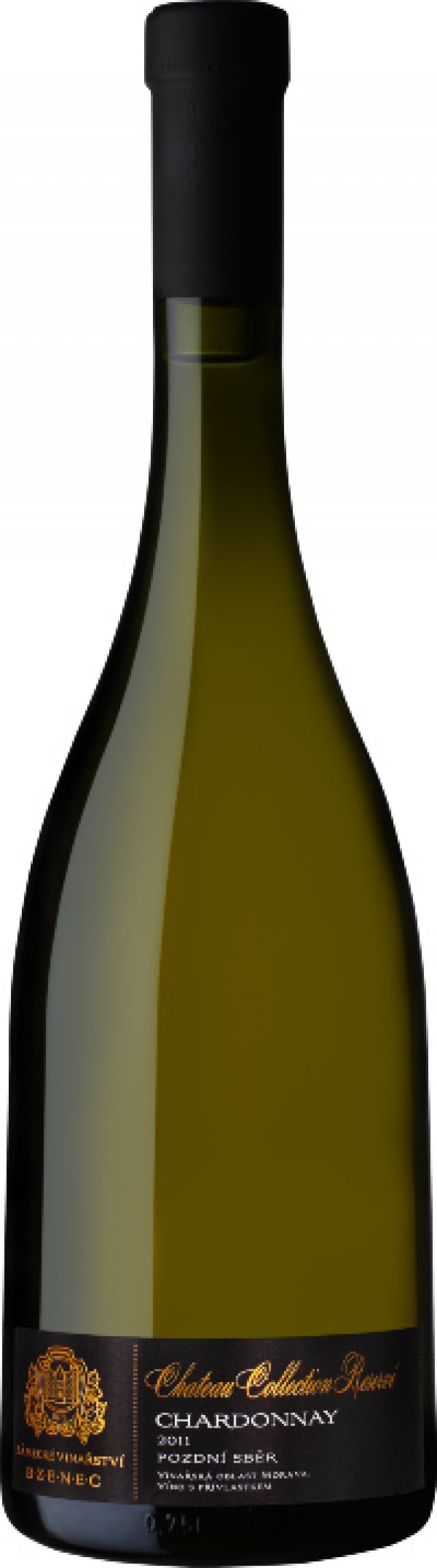 Chateau Collection Reservé Chardonnay 2011 Pozdní sběr, Zámecké vinařství Bzenec